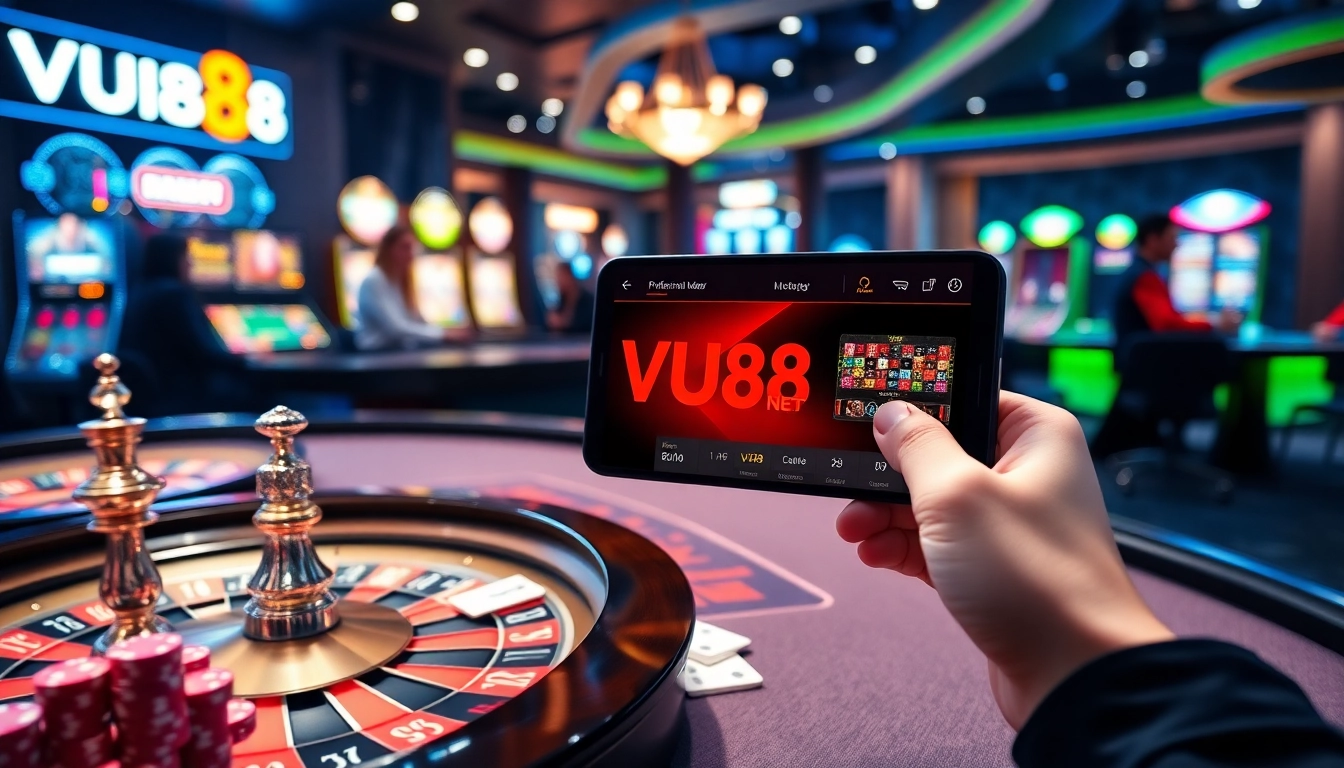 Experience the excitement of VU88 net with high-stakes poker and dynamic casino gaming.