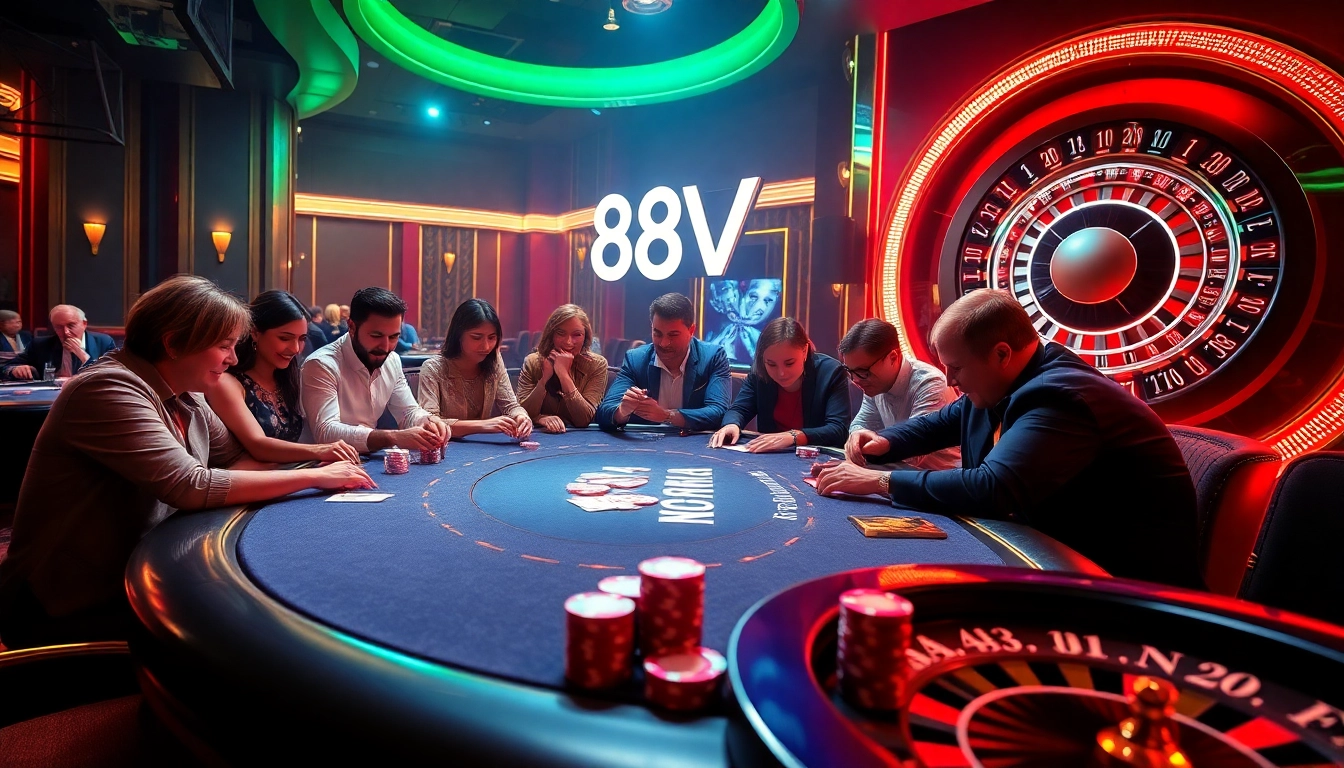 Experience the thrill of winning at 888vi casino with exciting games and vibrant scenes.