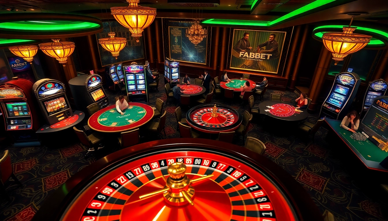 Experience the thrilling atmosphere of FABET's diverse games at https://fabet3.com/, including poker and slots.