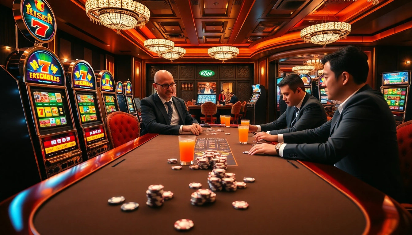 Experience exhilarating gameplay at https://kp88.onl/ with poker chips and vibrant casino tables.