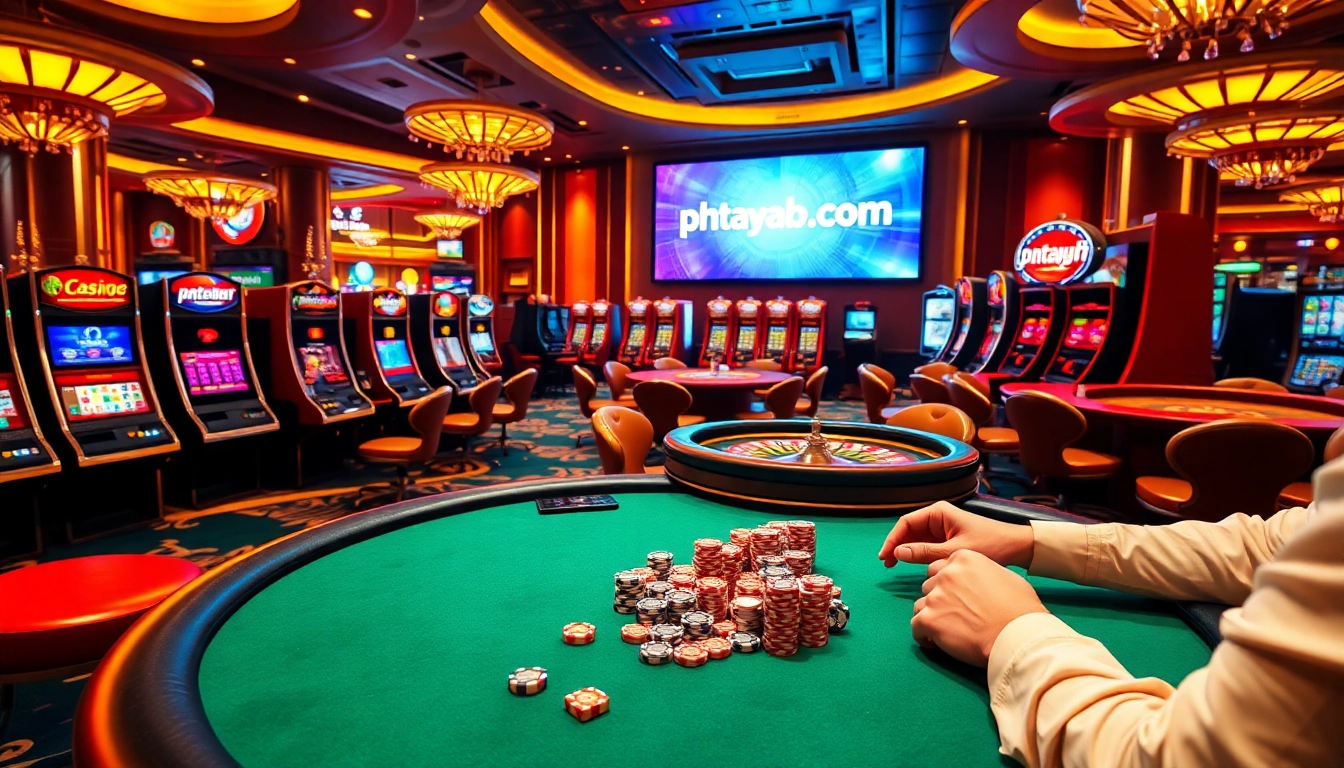 Experience the thrill of gambling at phtayab.com with exciting casino games and luxury.