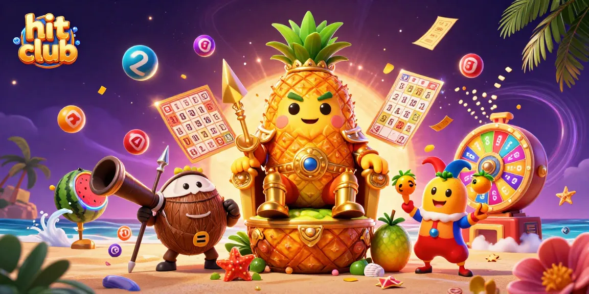 Experience the thrill of hit club with lively gambling characters and colorful game elements.