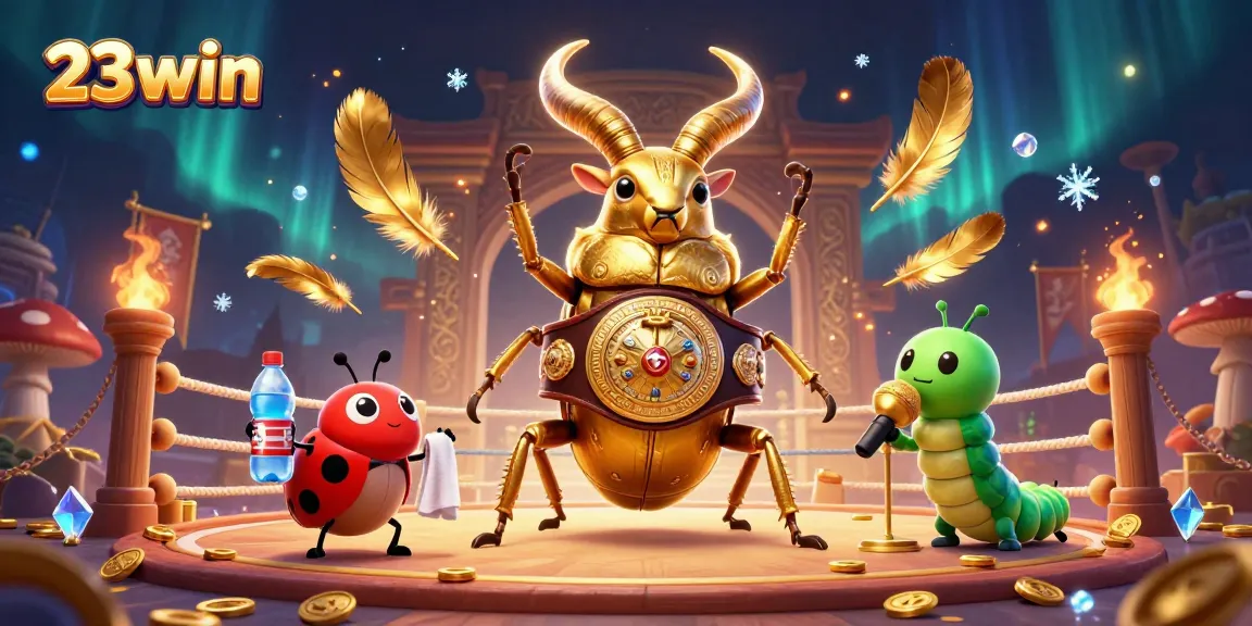 Experience action at 23win with vivid characters in a dynamic casino setting.