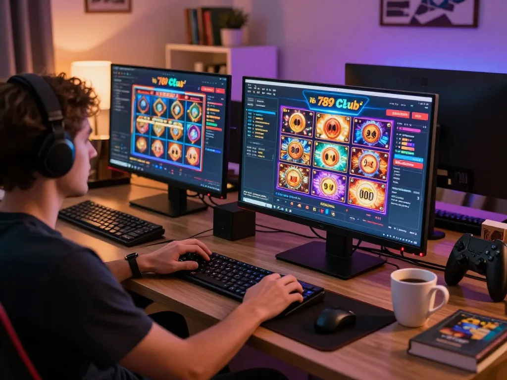 Experience thrilling gameplay at 789 club during an engaging online gaming session.