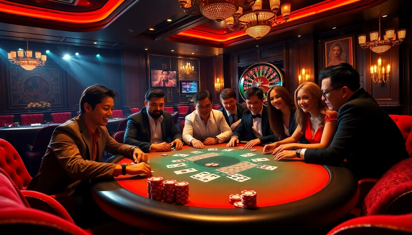 Winning strategies at the poker table in a luxury casino setting inspired by https://58win4b.net/.