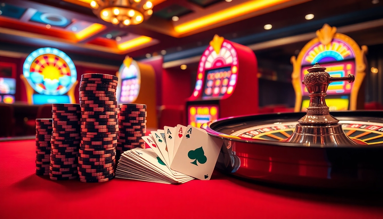 Experience the excitement of Game bài Sunwin with vibrant casino visuals.