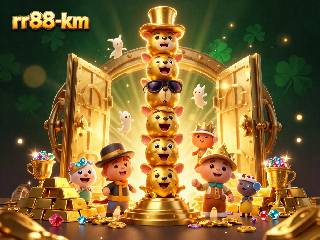 Experience thrilling wins with the rr88-km golden totem in a lively casino scene.