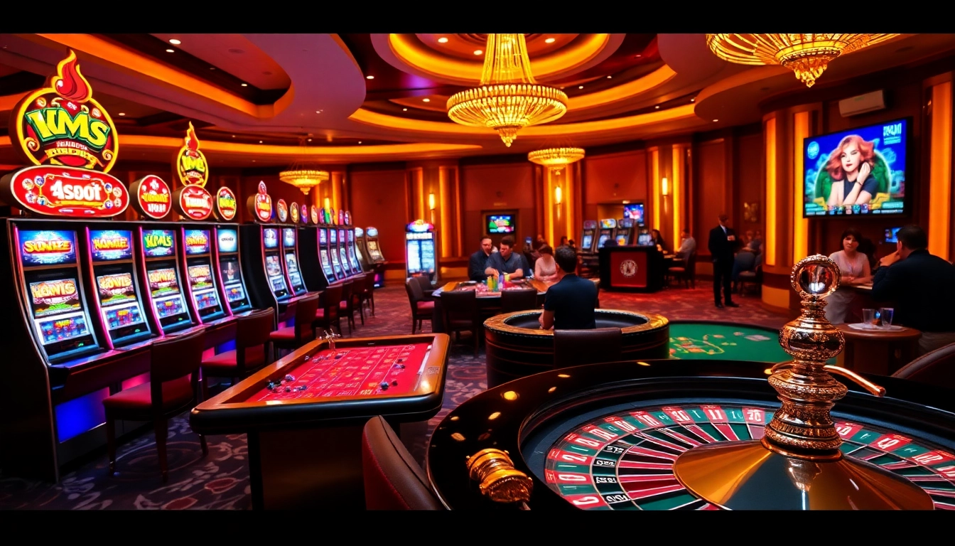 Players reveling in excitement at https://jtg88.com/ with vibrant casino games and betting action.