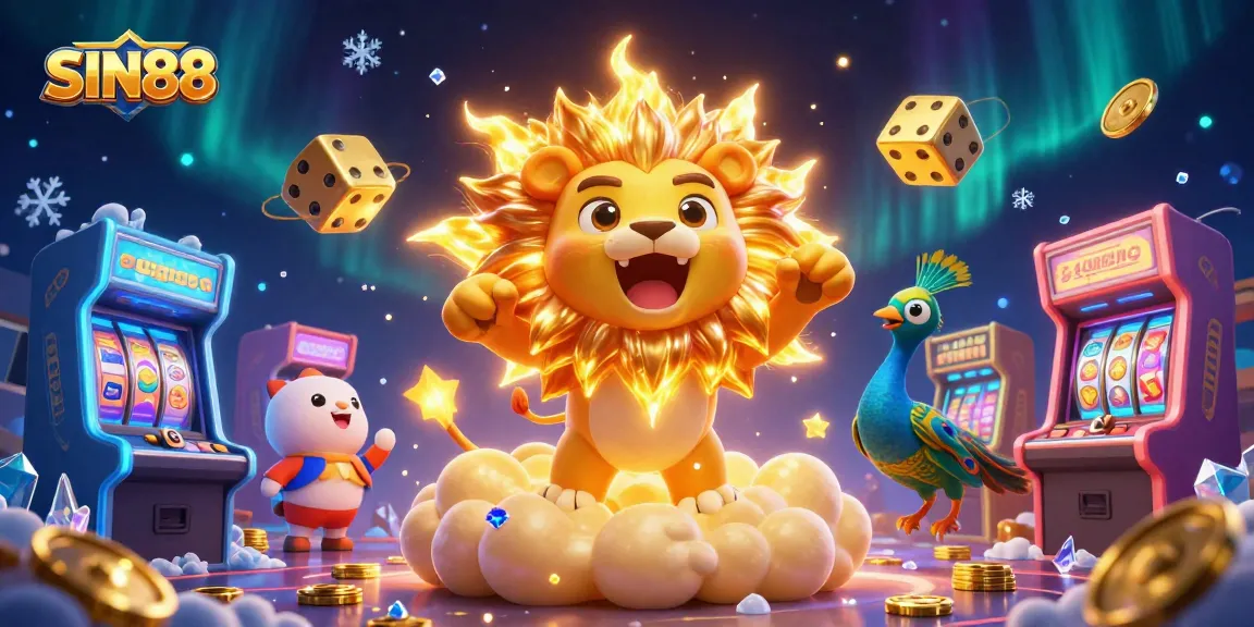 SIN88 offers a vibrant casino experience with exciting games, dynamic visuals, and colorful elements.