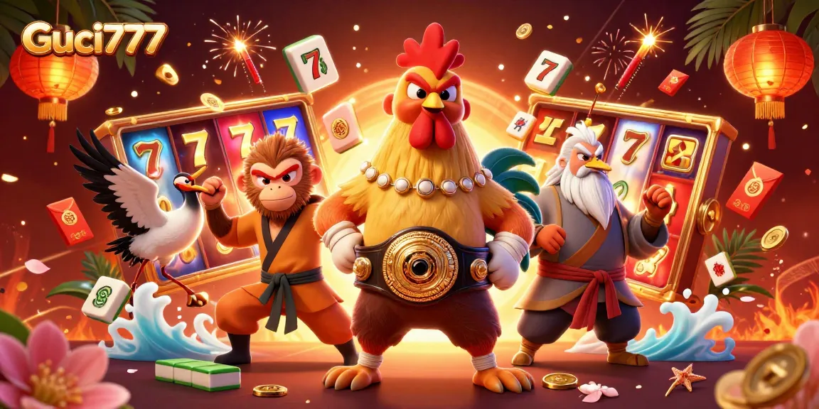 Guci777 menghadirkan slot online menarik dengan simbol keberuntungan, jackpot tinggi, dan karakter unik.