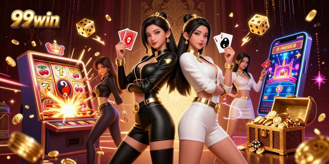 Enjoy thrilling 99win slots with majestic casino elements and vibrant visuals.