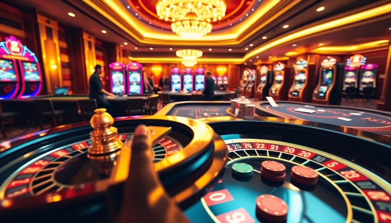 Experience the thrill of winning at a luxurious casino with 888vnd in poker tables and roulette.