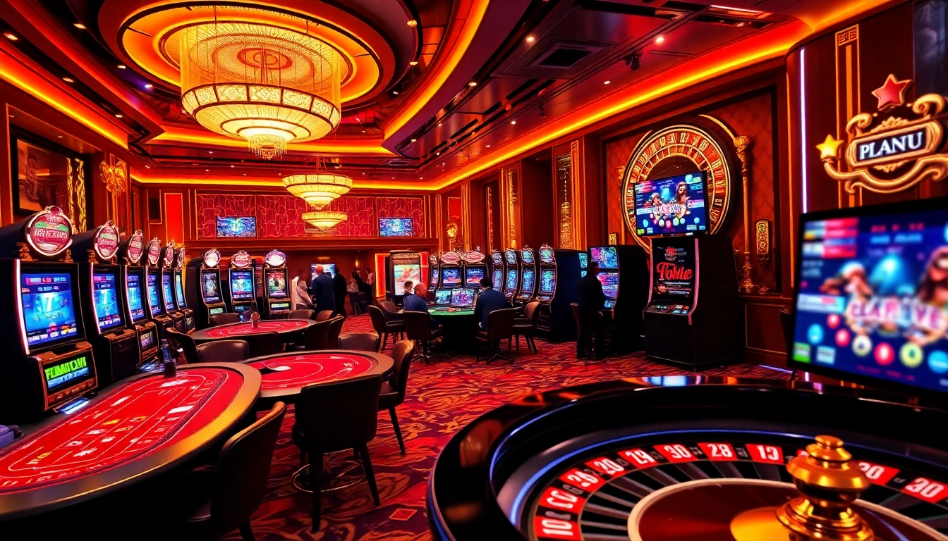 Experience thrilling gameplay at https://8xx.golf/ with vibrant poker tables and dazzling slot machines.