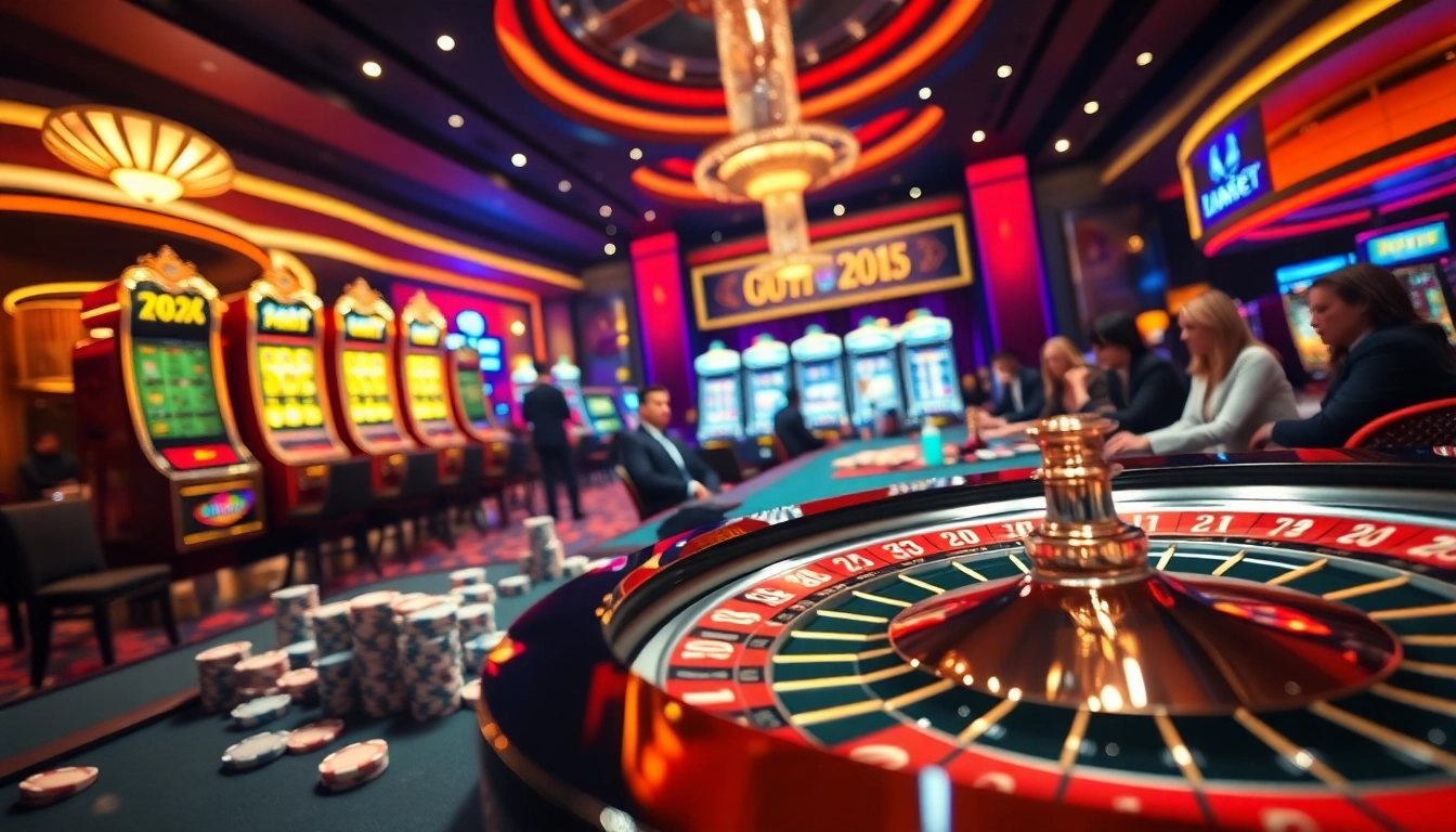Experience excitement with poker chips and roulette from https://789bet.red/ in a vibrant casino ambiance.
