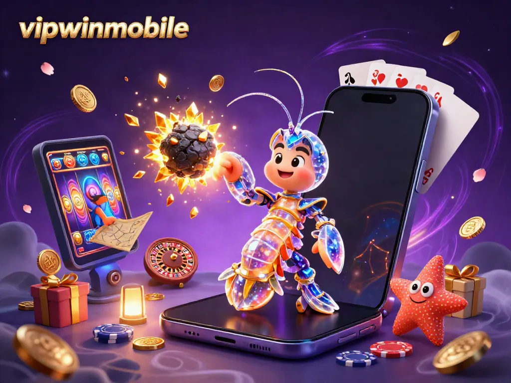 Experience thrilling gaming adventures with vipwinmobile's galactic characters and dynamic casino elements.