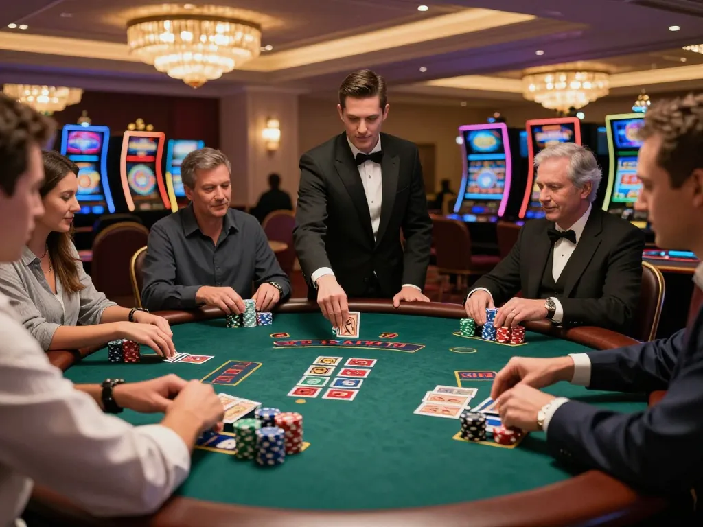 Experience the excitement of blackjack at nhà cái 789win with engaging gameplay and vibrant casino atmosphere.