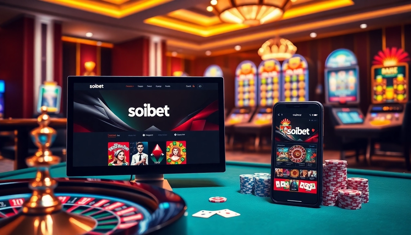 Experience thrilling gameplay at เว็บตรง soibet featuring vibrant slot machines and engaging poker action.