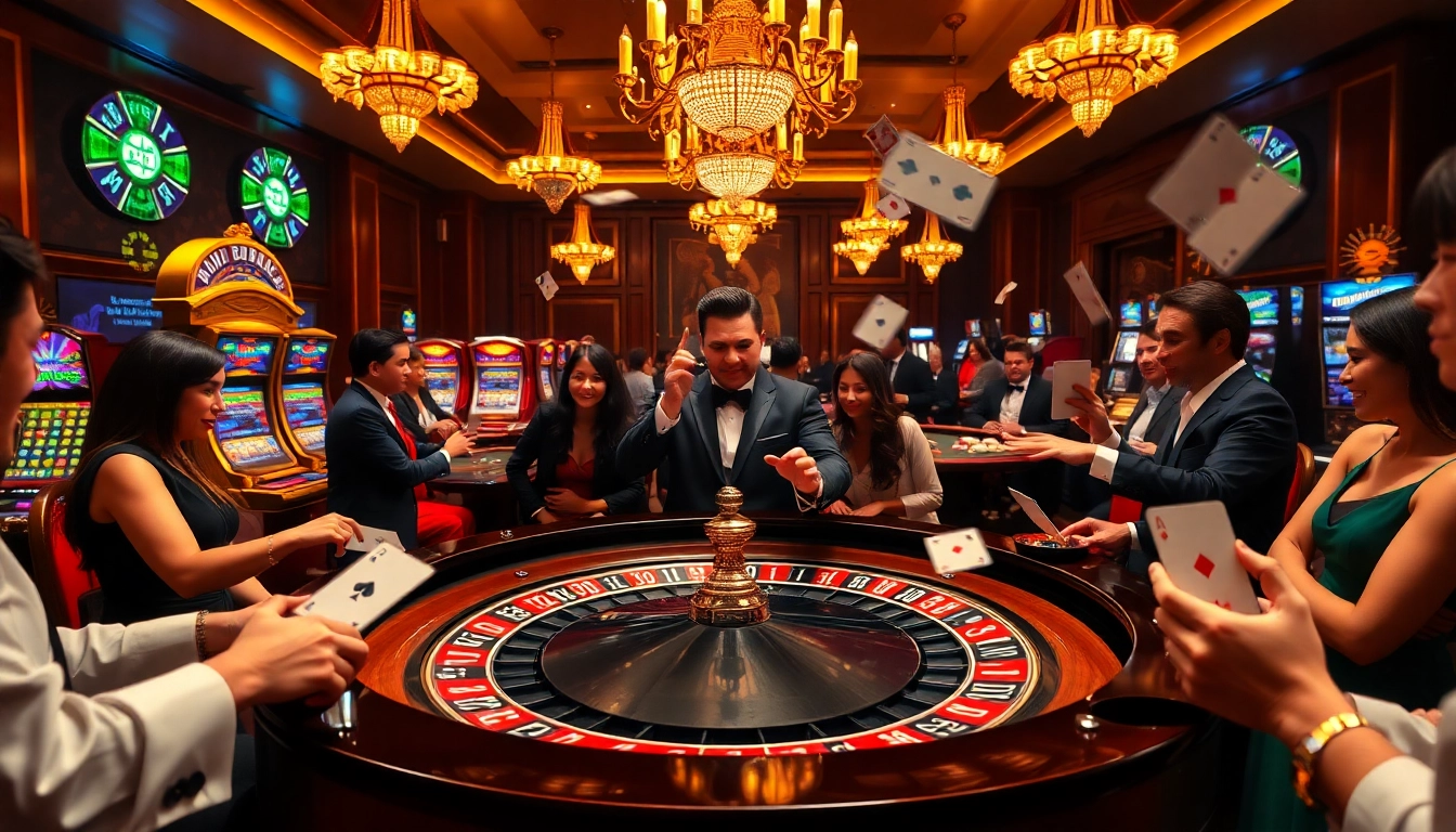 Experience the thrill of gambling at https://lodetructuyen.us/ with a dazzling casino scene of excitement and luxury.