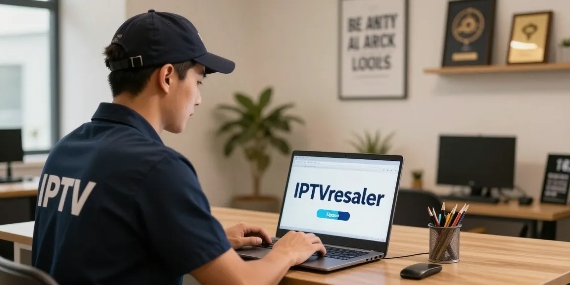 Trusted British IPTV Reseller managing local service offerings, professional contractor in a community-focused environment.