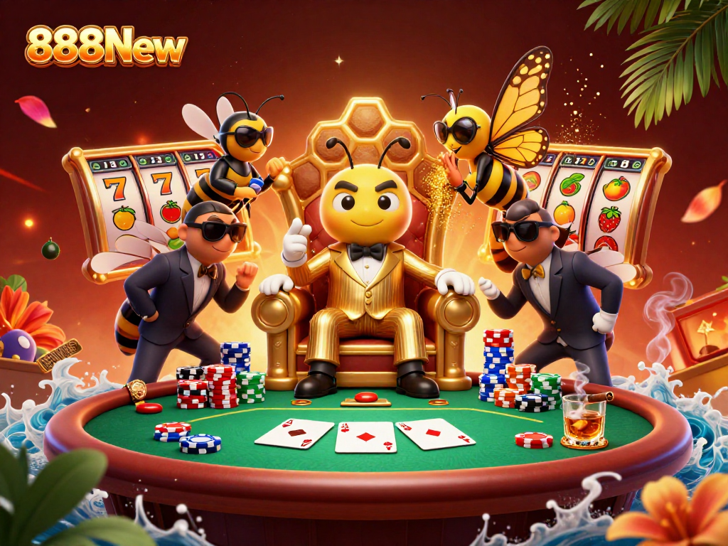 Play exciting games at 888New with a vibrant casino world teeming with characters and thrilling slots.