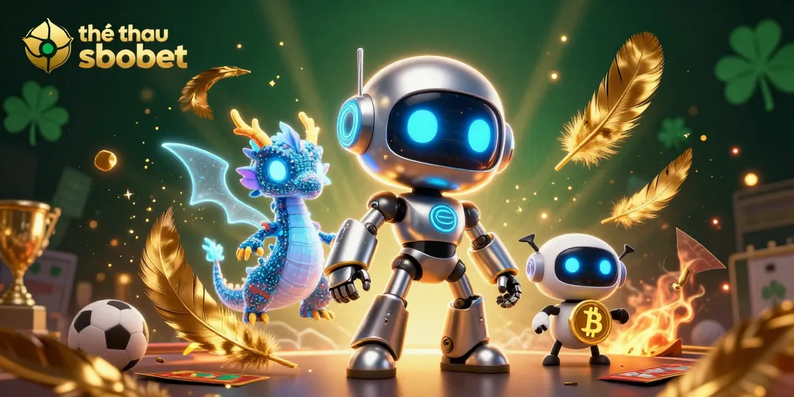 Engage in thể thao sbobet betting action with vibrant 3D illustration of dynamic casino elements.