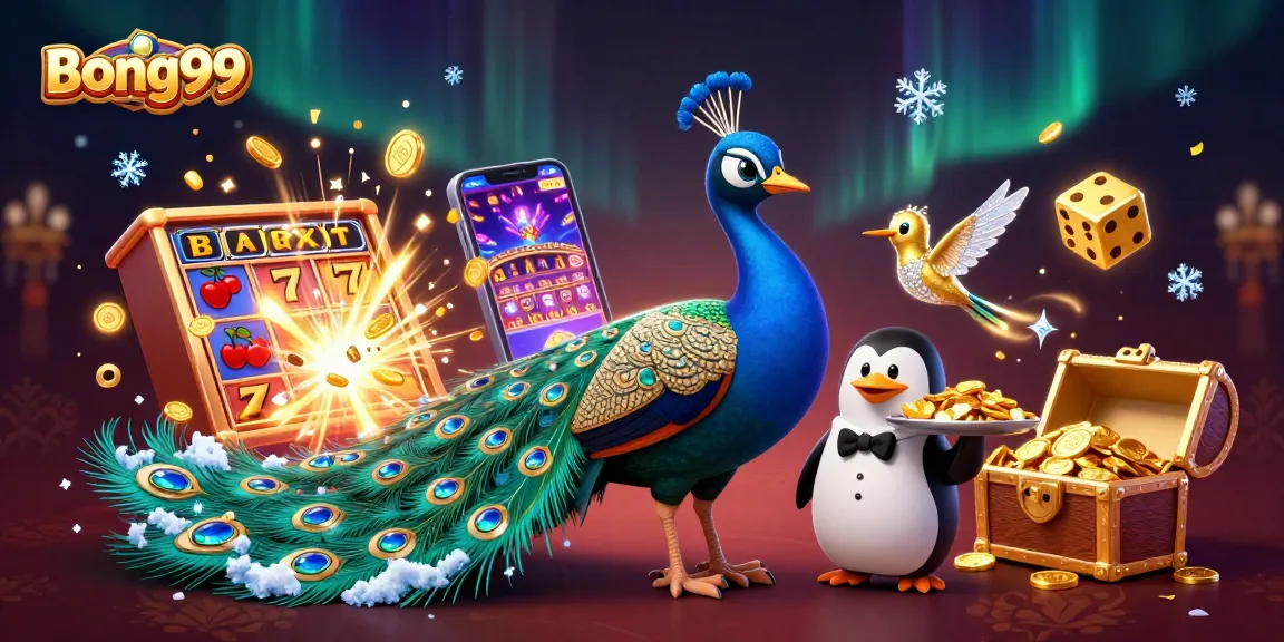 Bong99 invites players to spin and win with dynamic 3D casino characters and vibrant gaming elements.