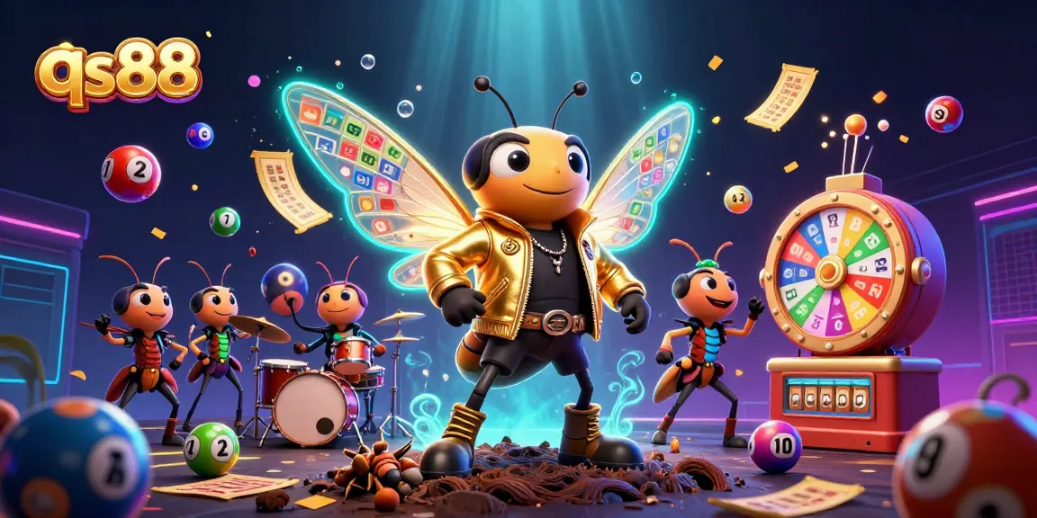 Experience the vibrant gaming world of qs88 with lively lottery elements and dynamic characters.