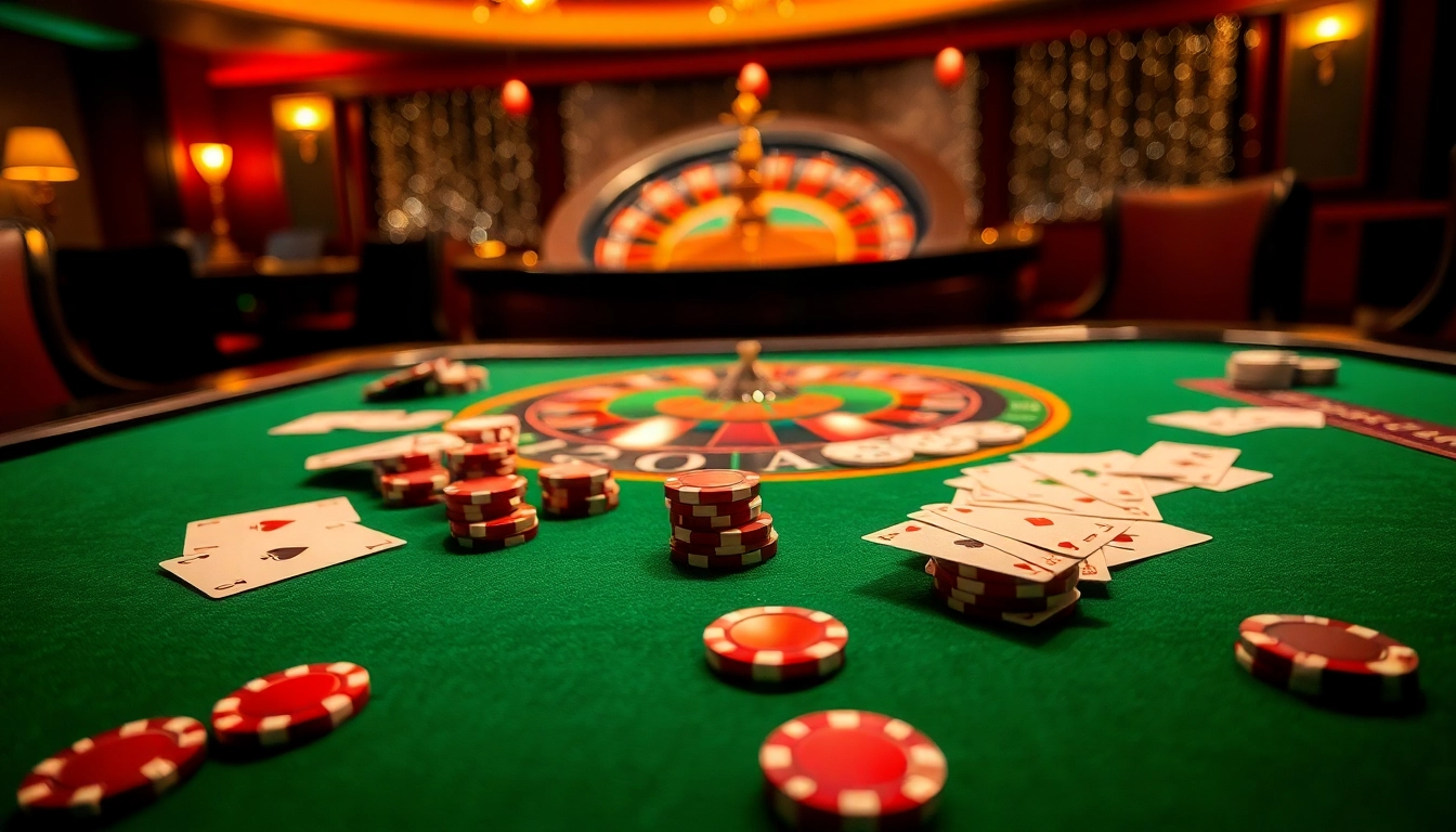 Experience the excitement of gambling through the hidden wiki dark web in an immersive casino scene.