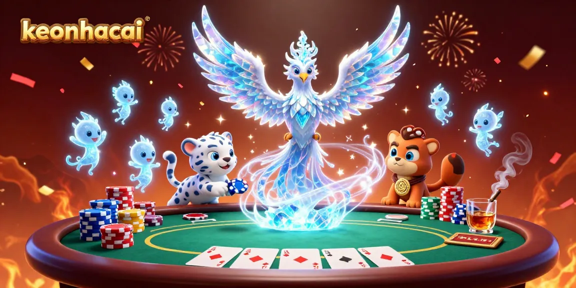 Join the fun at keonhacai with this enchanting illustration of a magical casino scene.