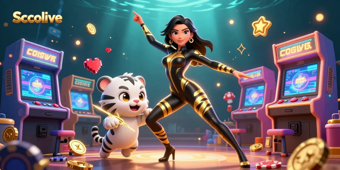 Socolive elevates online gambling with vivid characters and dazzling casino elements in 3D.