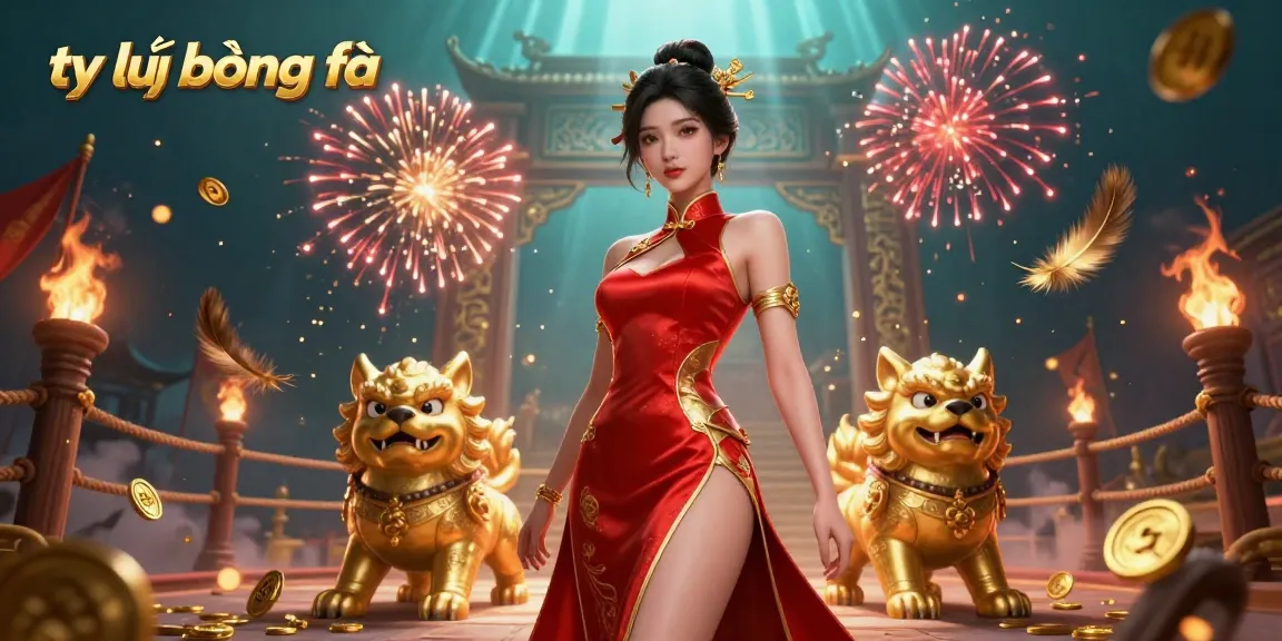 Experience the excitement of tỷ lệ bóng đá with vibrant dynamic betting elements in a festival of colors.