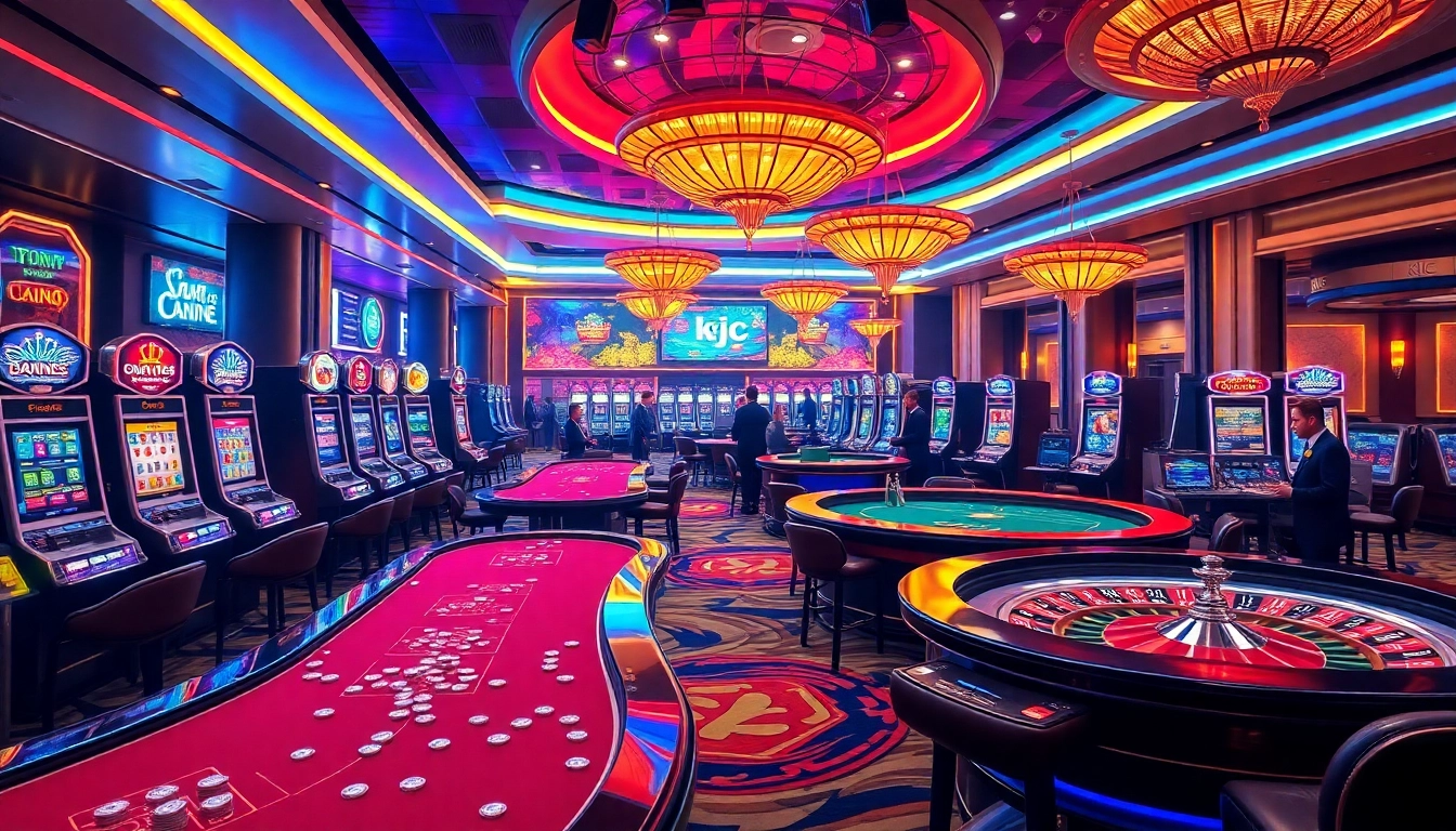 Win big at https://kjc365.com/ with exciting slot machines and elegant poker tables.