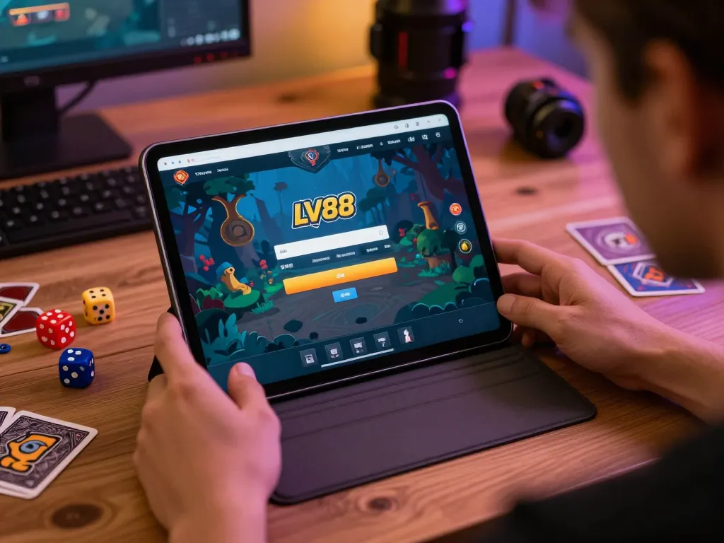 Logging into lv88 for an exciting online gaming experience and seamless betting