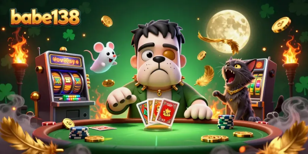 Permainan slot yang menarik di babe138 dengan karakter lucu dan suasana menegangkan.