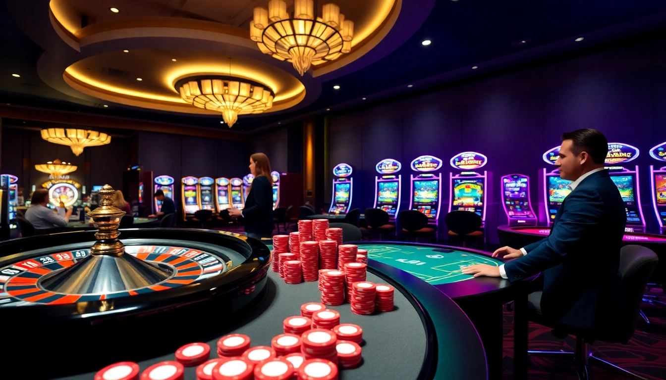 Experience the excitement of Haywin with vibrant casino games and poker chips.