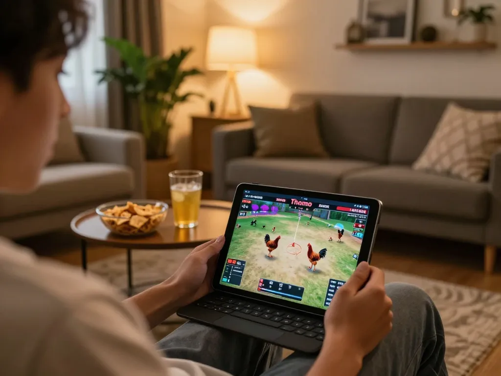 Xem đá gà trực tiếp HD từ sự thoải mái tại nhà, với các trận đấu Thomo trực tiếp trên máy tính bảng.